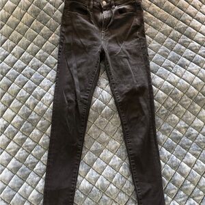 American Eagle Outfitters Women's Dark Gray Skinny Jeans